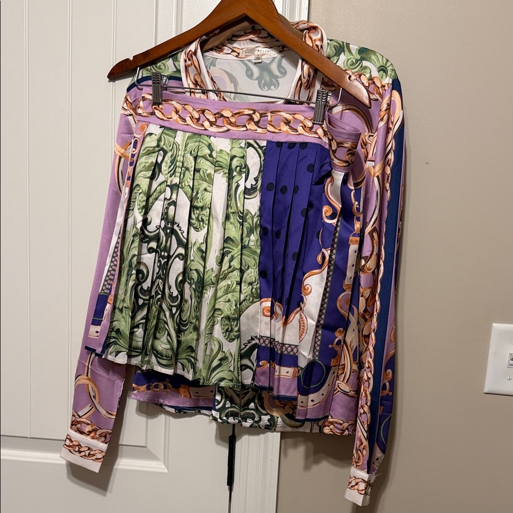 Women's Multicolor Patterned Top